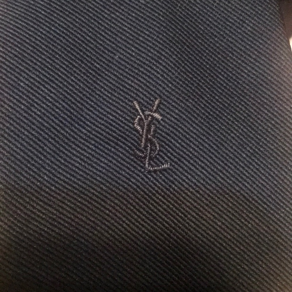 Yves Saint Laurent Navy Tie